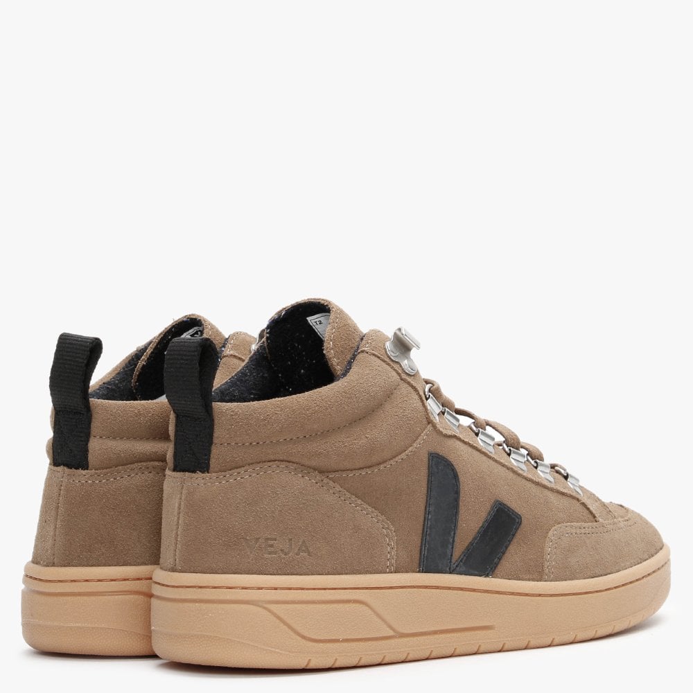 Roraima Suede Brown Black Gum Sole High Top Trainers