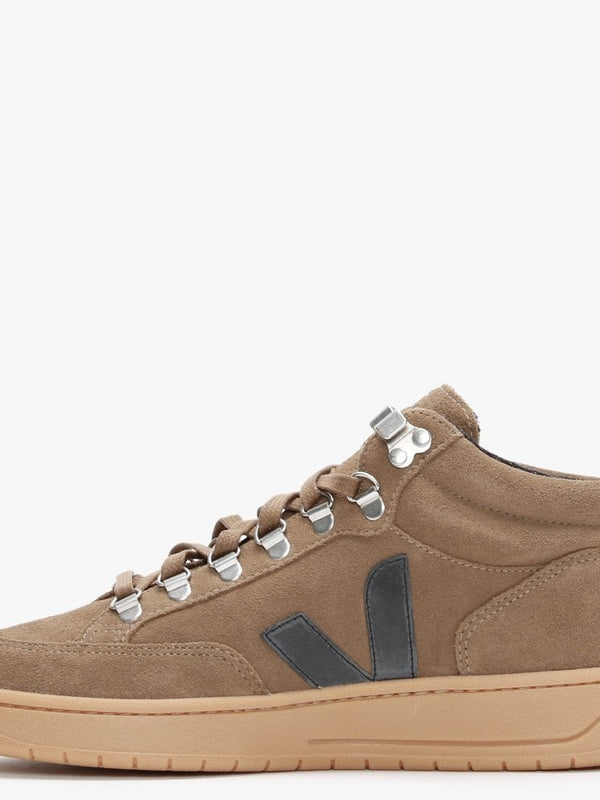 Roraima Suede Brown Black Gum Sole High Top Trainers