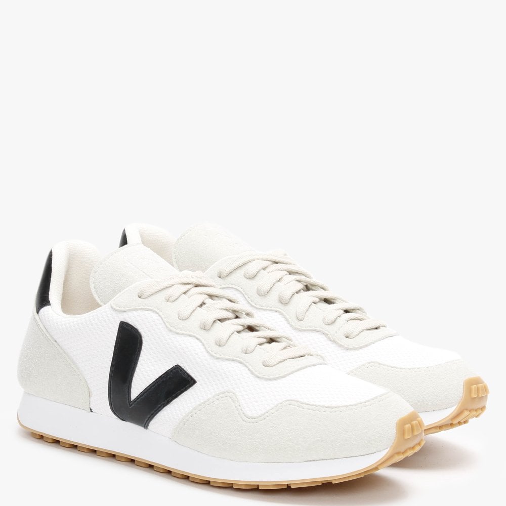 Men’s SDU Vegan Rec Alveomesh White Black Natural Trainers