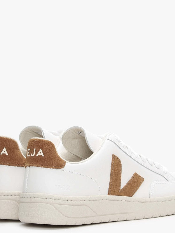 V-12 Leather Extra White Camel Trainers