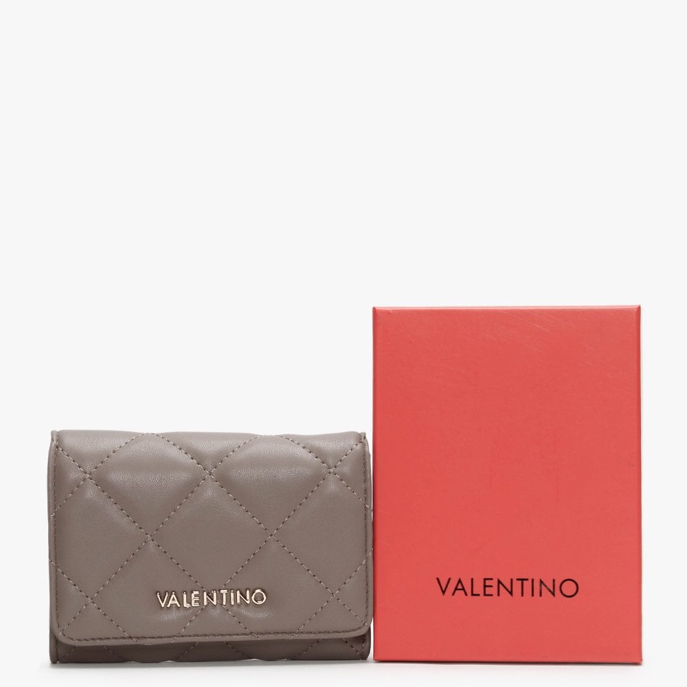 Ocarina Taupe Quilted Wallet