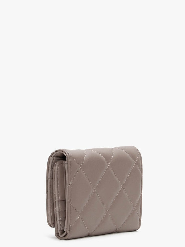 Ocarina Taupe Quilted Wallet