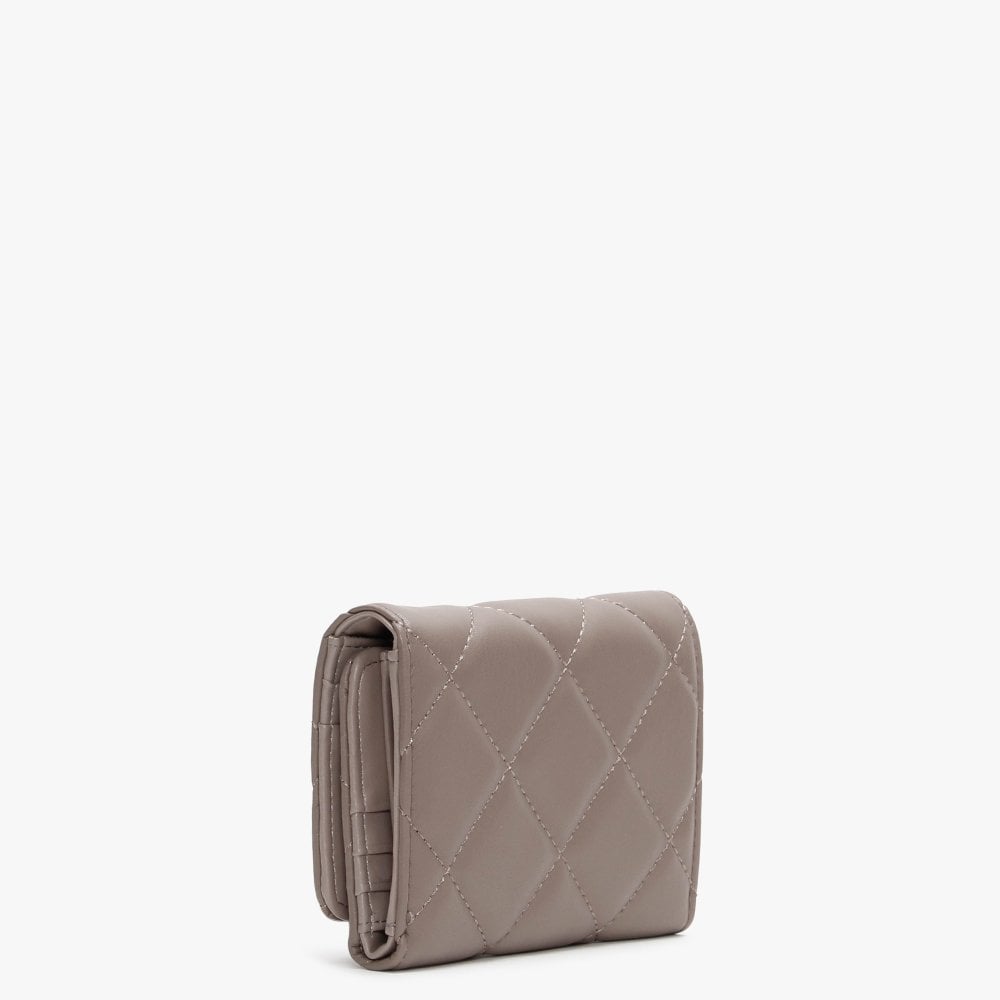 Ocarina Taupe Quilted Wallet