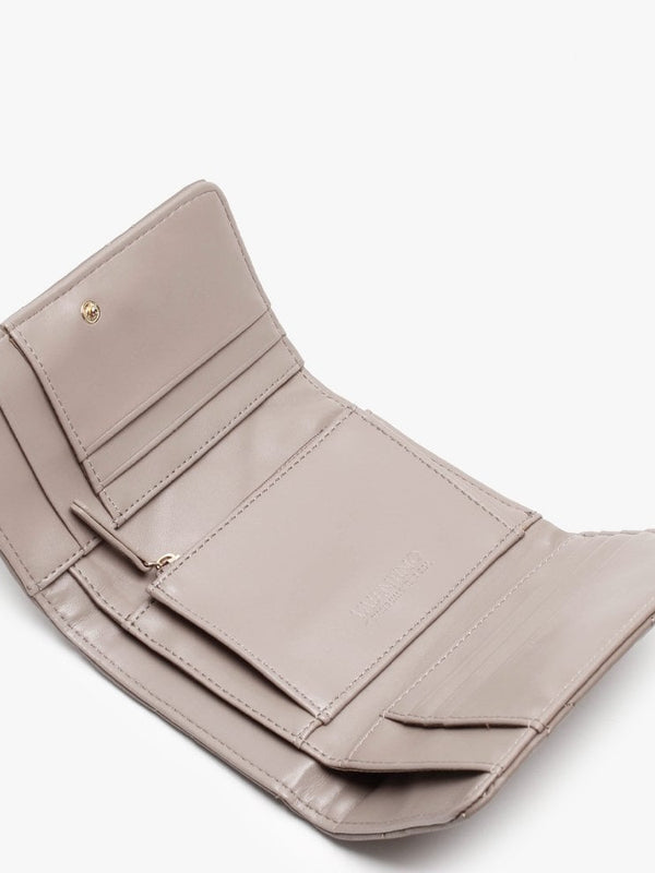 Ocarina Taupe Quilted Wallet