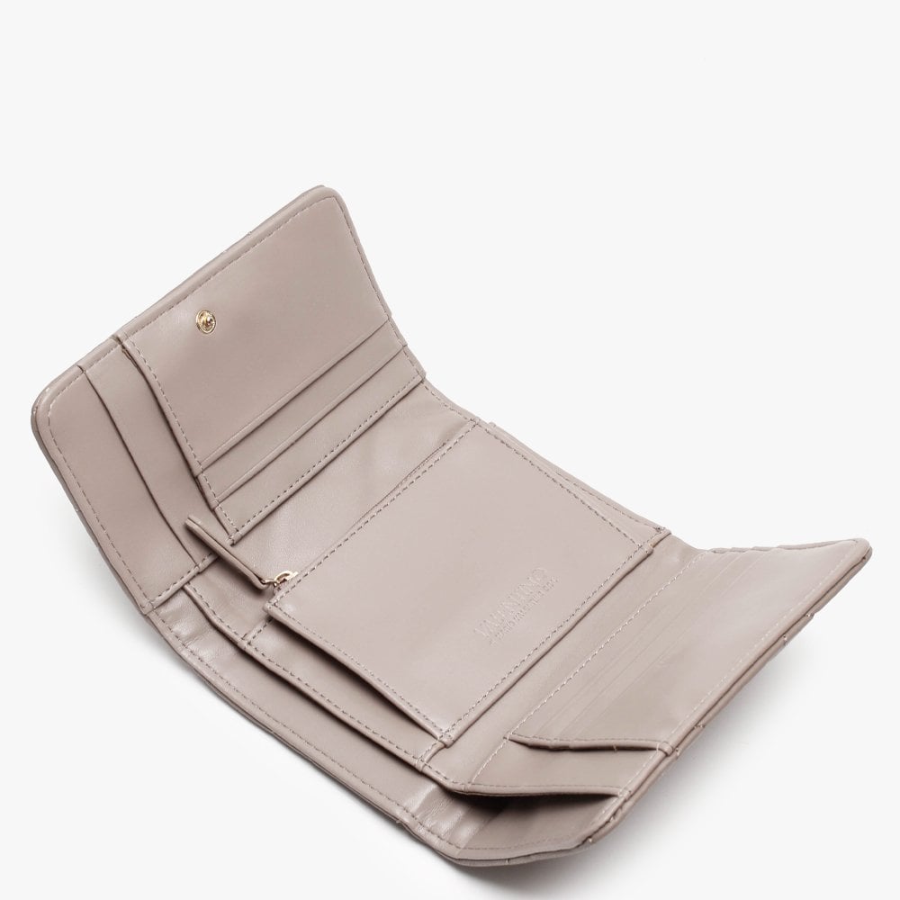Ocarina Taupe Quilted Wallet