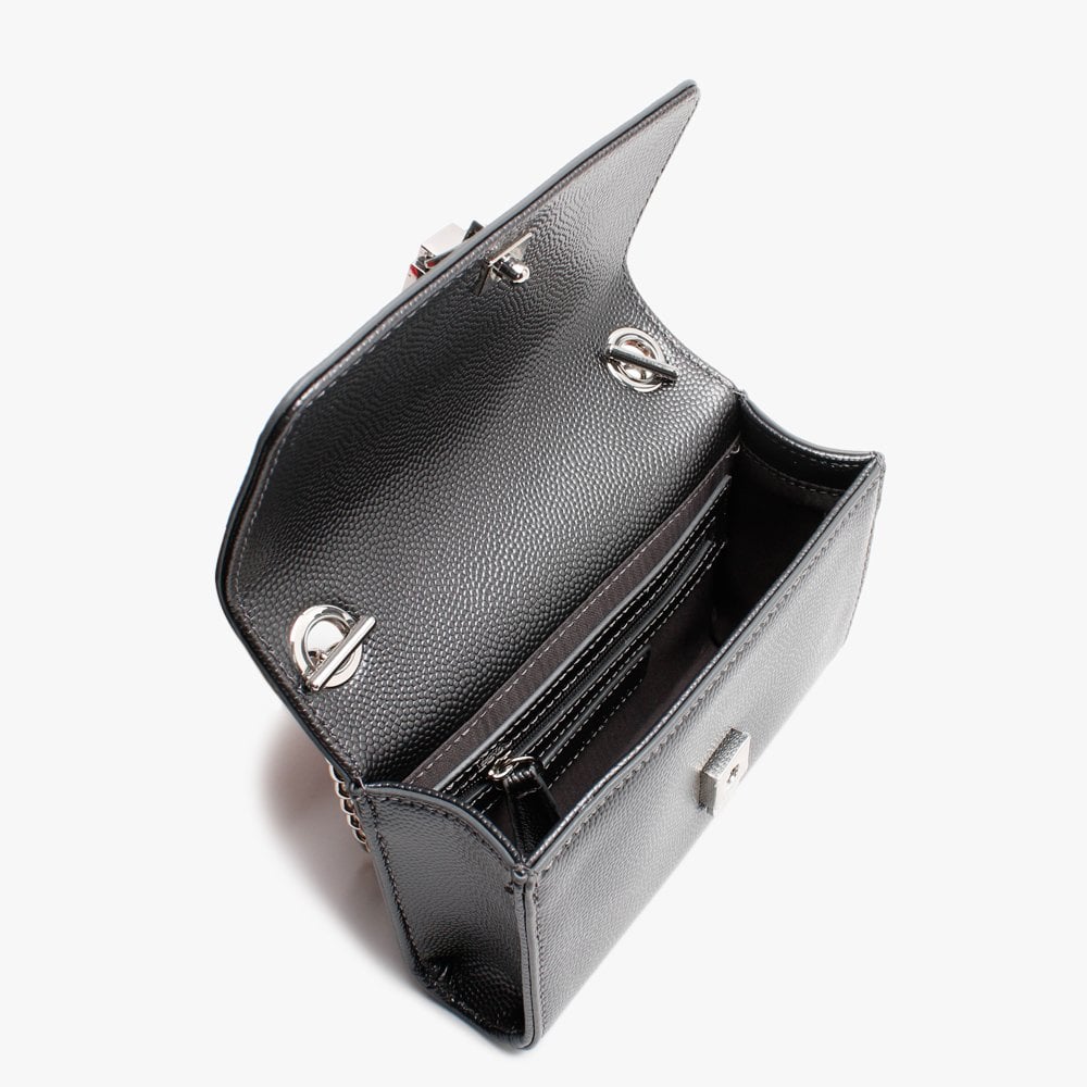 Divina Cannafucil Pebbled Shoulder Bag