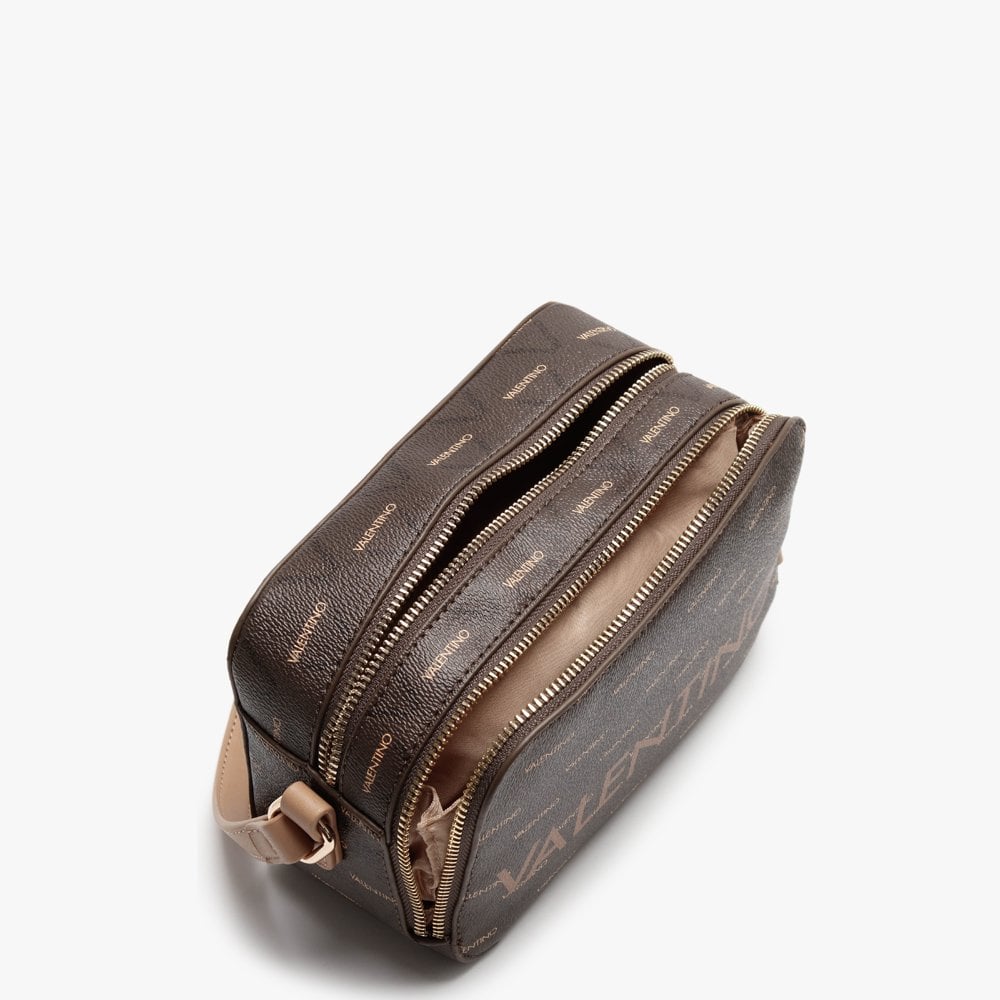 Liuto Cuoio Multi Logo Camera Bag