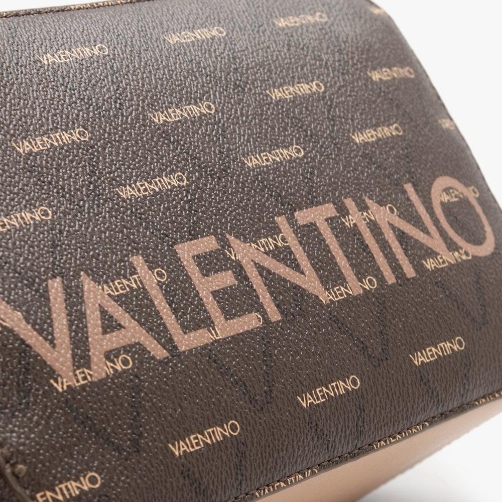 Liuto Cuoio Multi Logo Camera Bag
