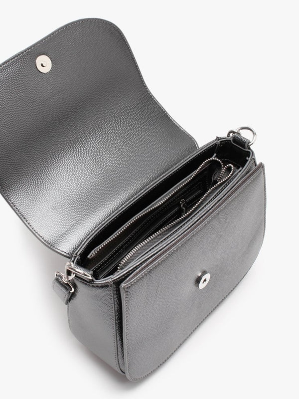 Divina Large Cannafucil Pebbled Shoulder Bag