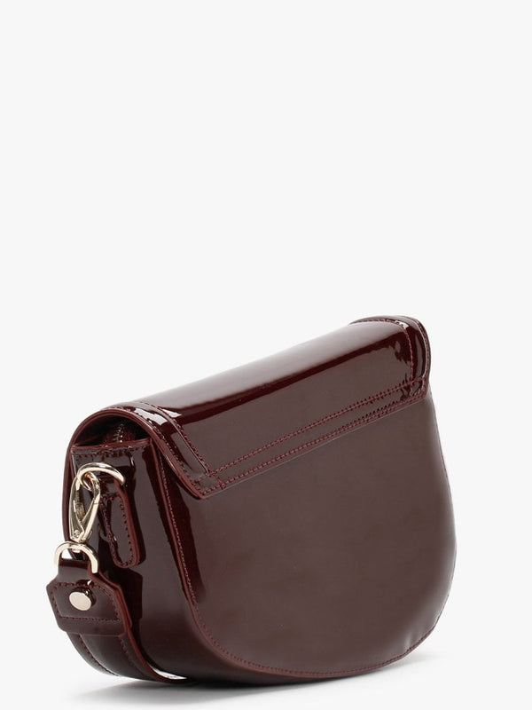 Bicorno Vino Patent Satchel Bag