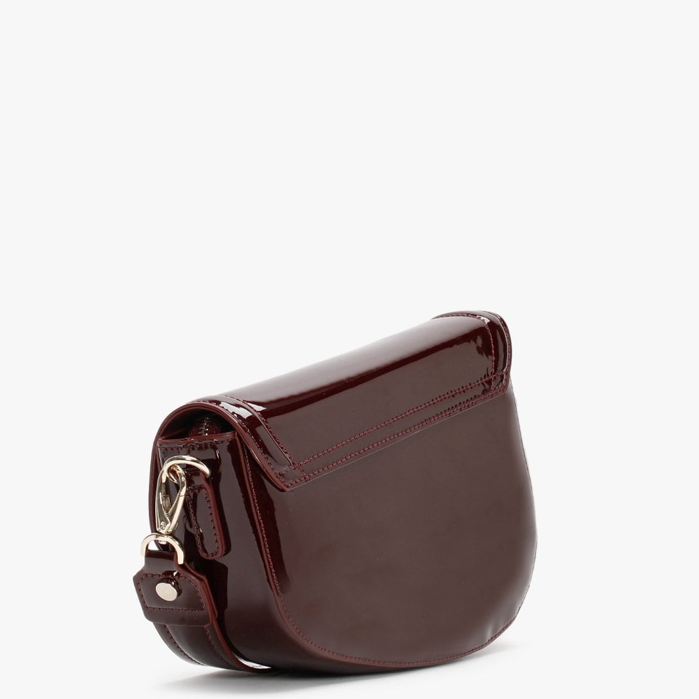 Bicorno Vino Patent Satchel Bag