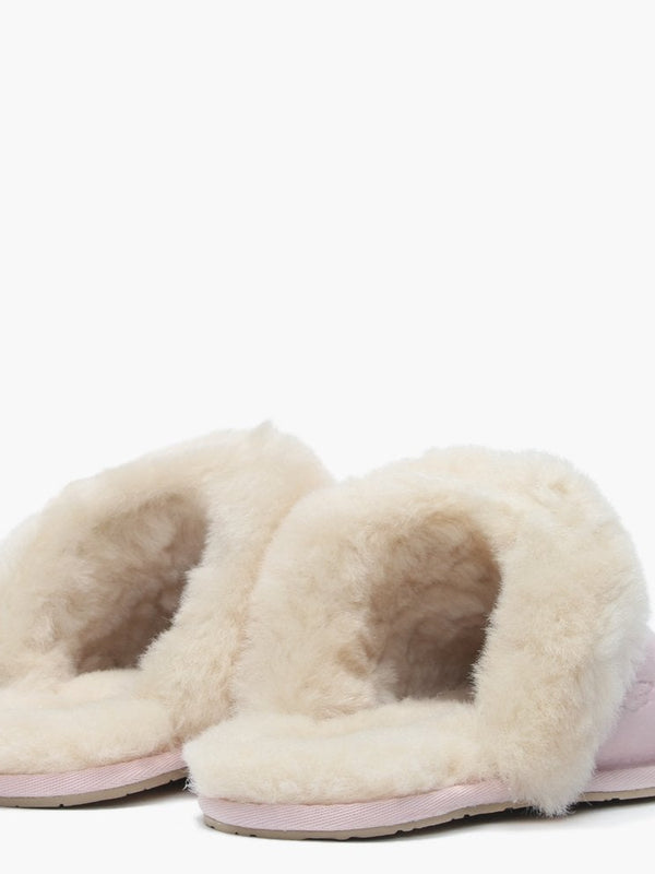 Women's Scuffette II Seashell Pink Shearling Slippers