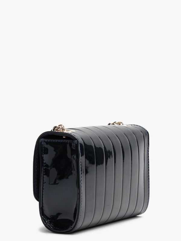 Bongo Twiss Blue Patent Pochette Bag