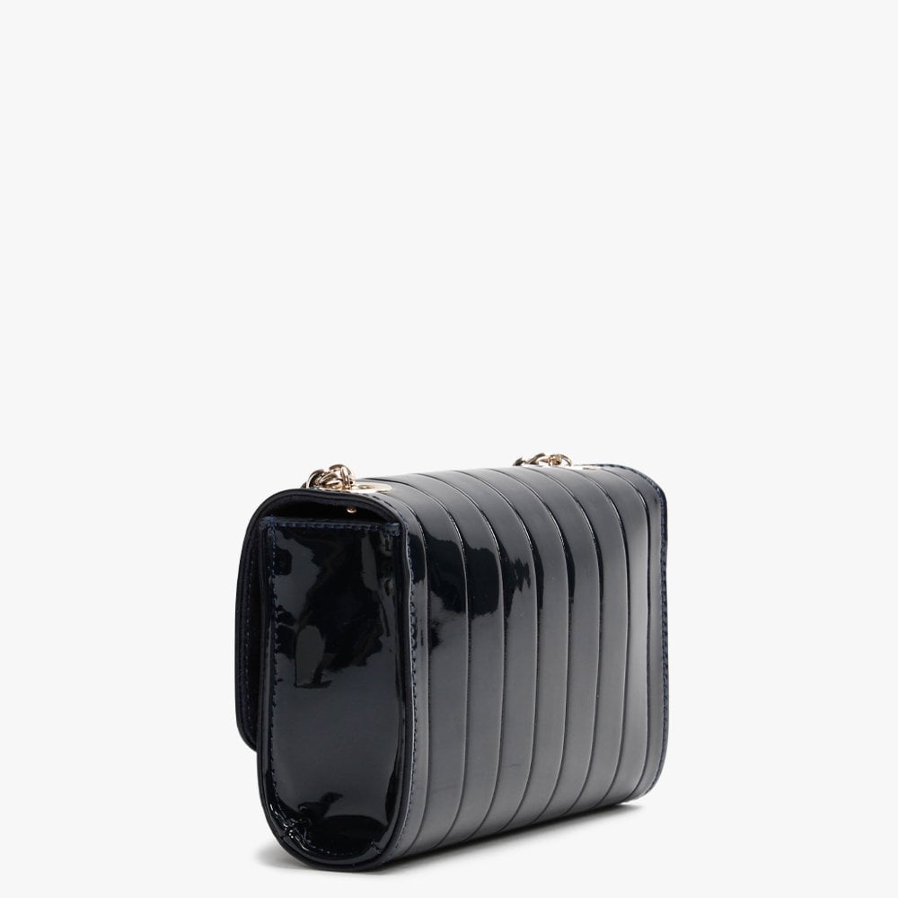 Bongo Twiss Blue Patent Pochette Bag