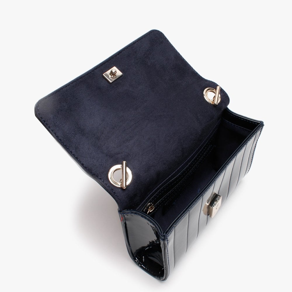 Bongo Twiss Blue Patent Pochette Bag