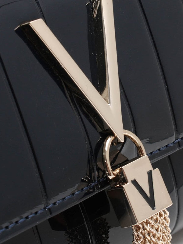 Bongo Twiss Blue Patent Pochette Bag