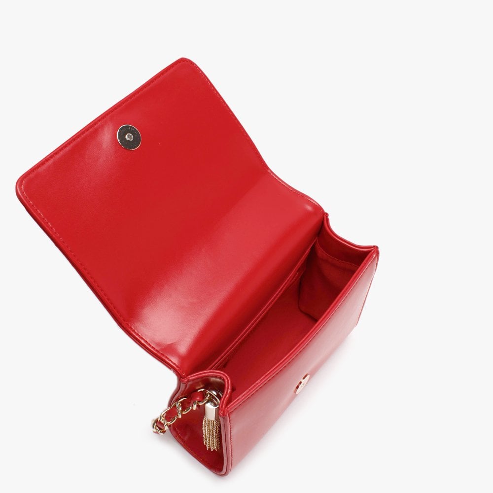 Alexander Red Satchel Bag