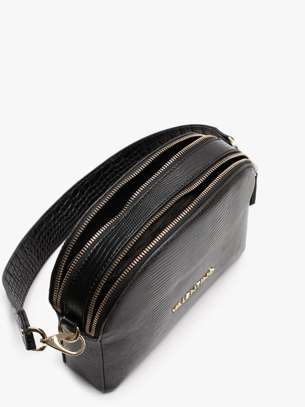 Kensington Black Reptile Camera Bag