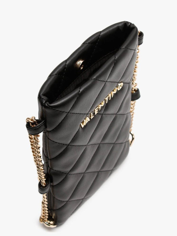 Ocarina Quilted Black Neck Pouch