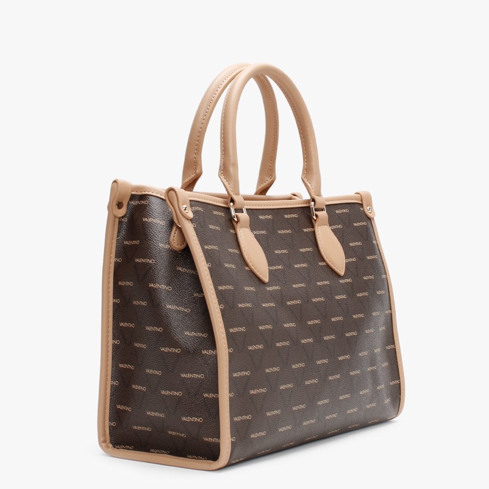 Babila Cuoio Multi Repeat Logo Tote Bag