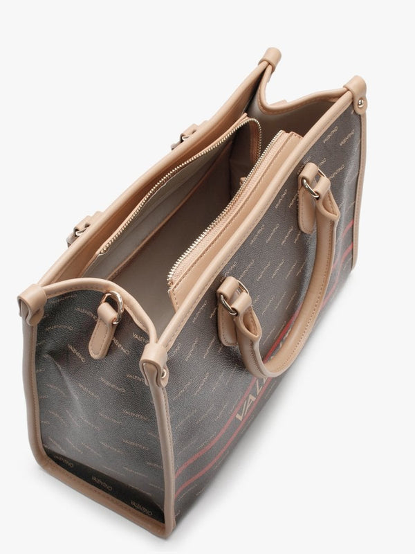 Babila Cuoio Multi Repeat Logo Tote Bag