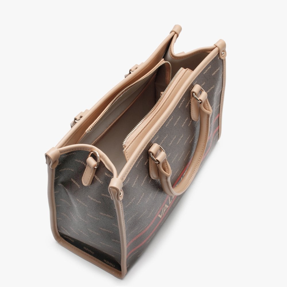 Babila Cuoio Multi Repeat Logo Tote Bag