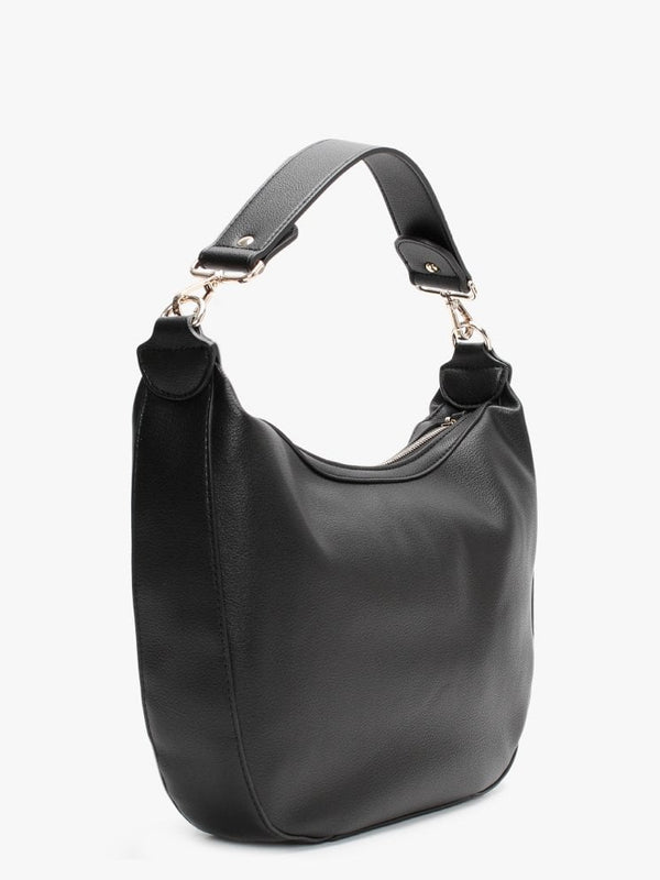 Loreena Black Hobo Bag