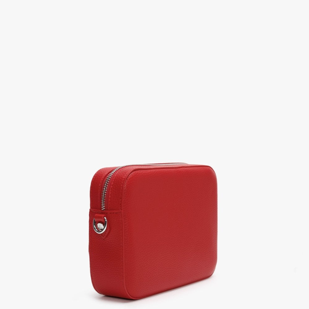 Johanna II Red Leather Cross-Body Bag