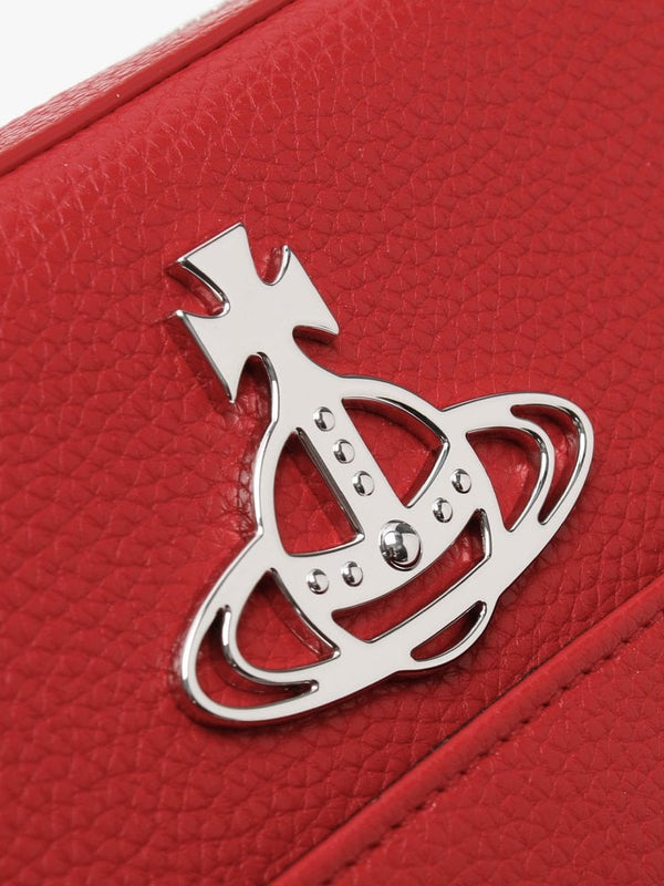 Johanna II Red Leather Cross-Body Bag