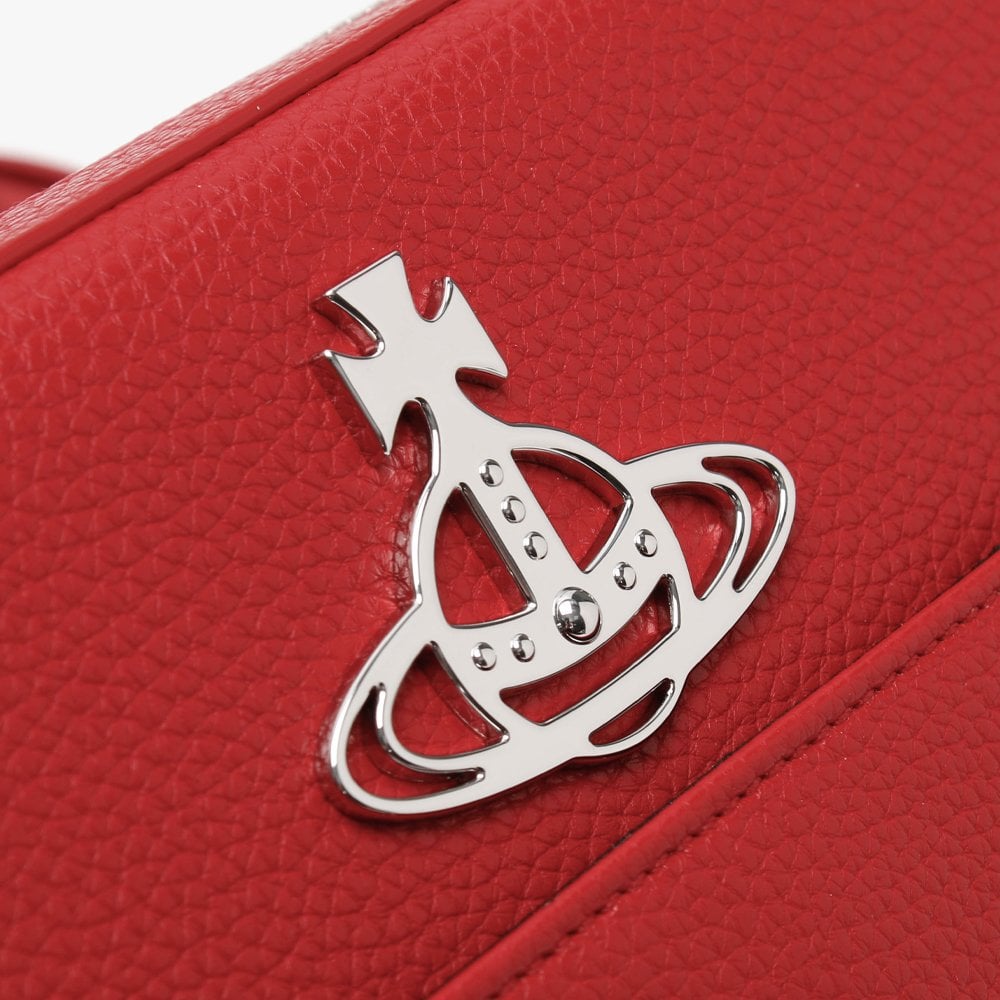 Johanna II Red Leather Cross-Body Bag