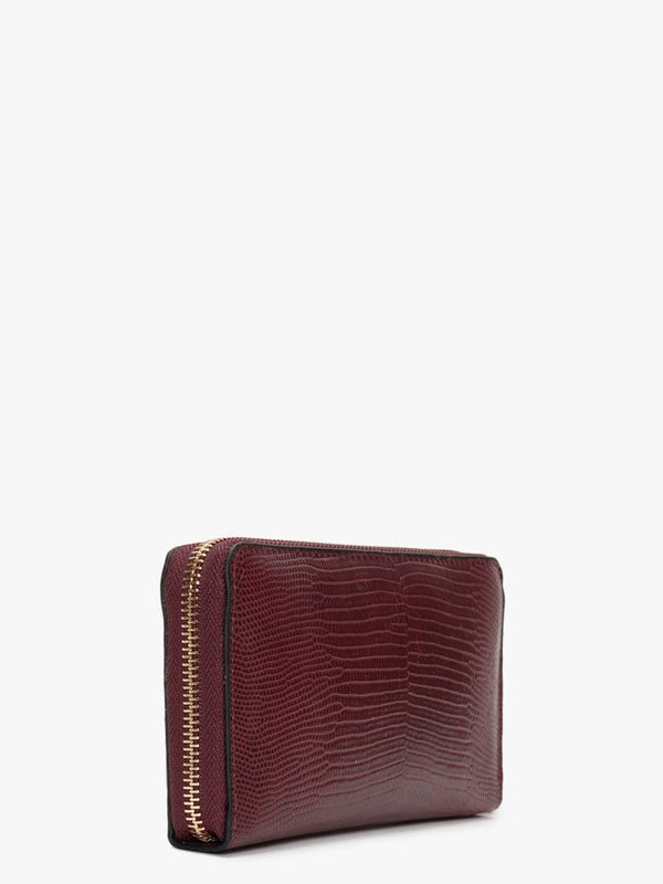 Kensington Vino Reptile Zip Around Wallet