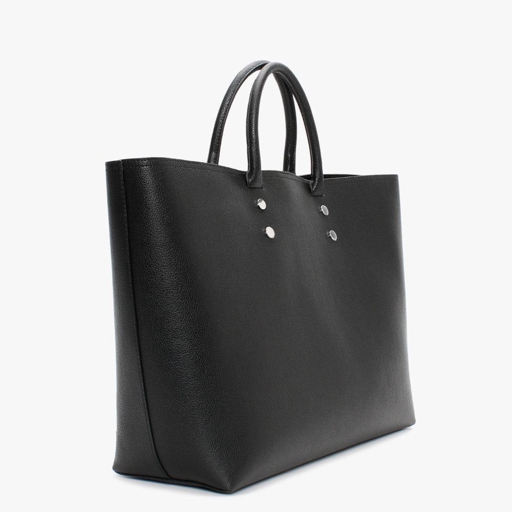 Eagle Black Shopper Bag