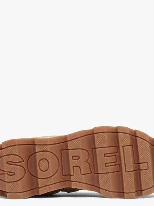 Kinetic Caribou Sandy Tan Leather Sporty Trainers