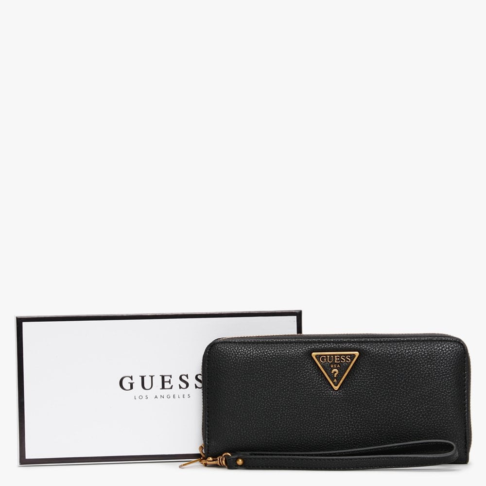 Destiny Black Zip Around Wallet