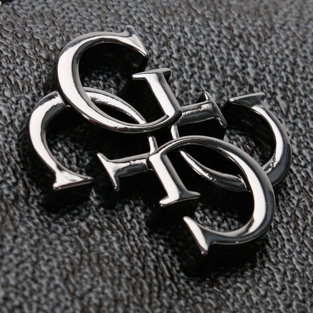 Noelle Signature Logo Coal Camera Bag