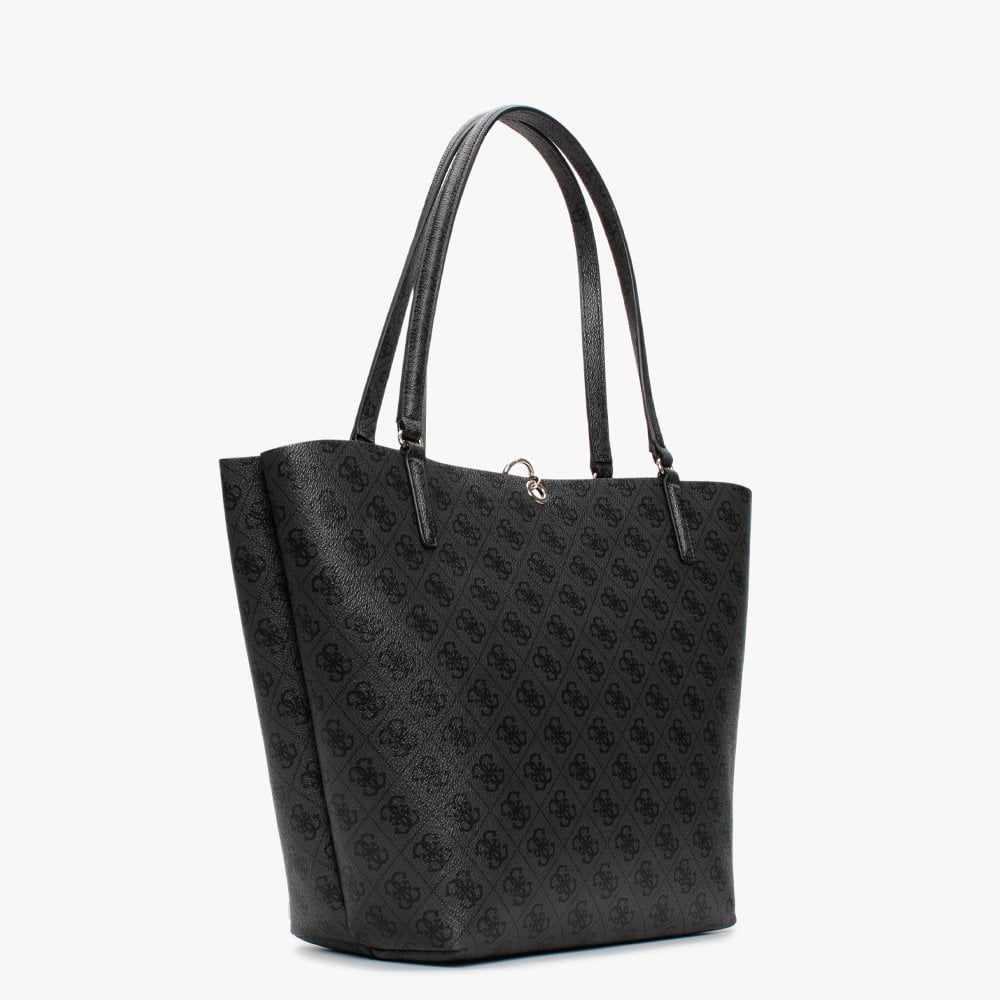 Alby Toggle Signature Logo Coal & Black Tote Bag