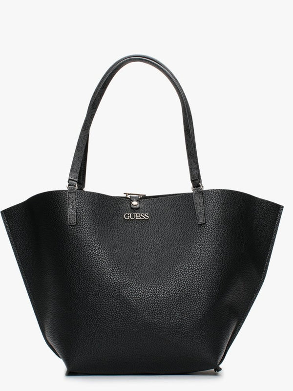 Alby Toggle Signature Logo Coal & Black Tote Bag