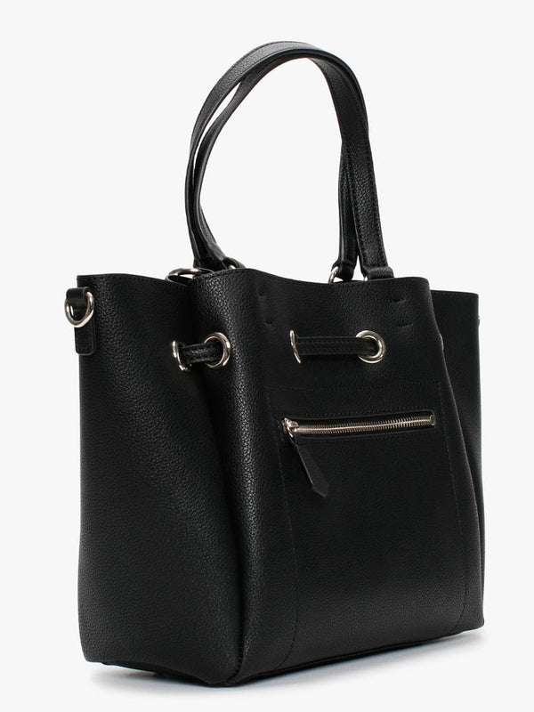Digital Black Bucket Bag