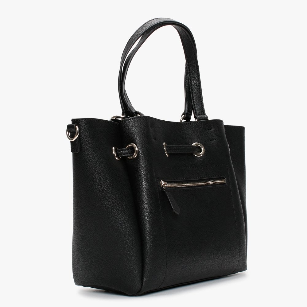 Digital Black Bucket Bag
