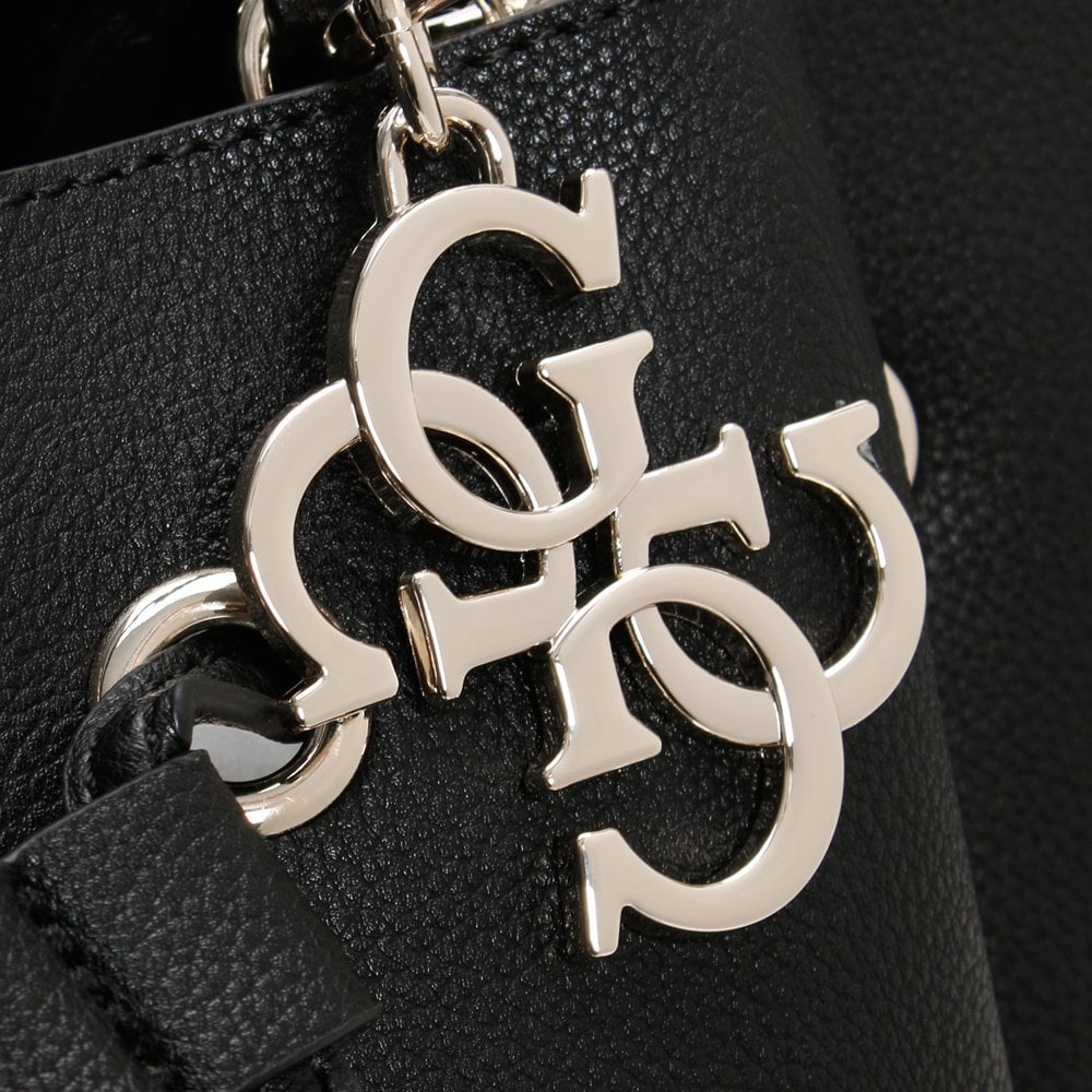 Digital Black Bucket Bag