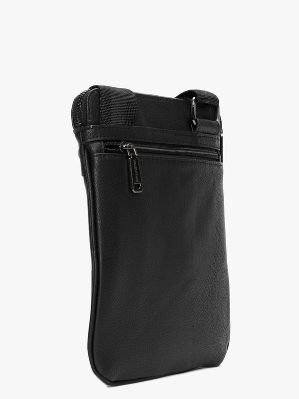 Men’s Alex Black Eco-Friendly Cross-Body Bag
