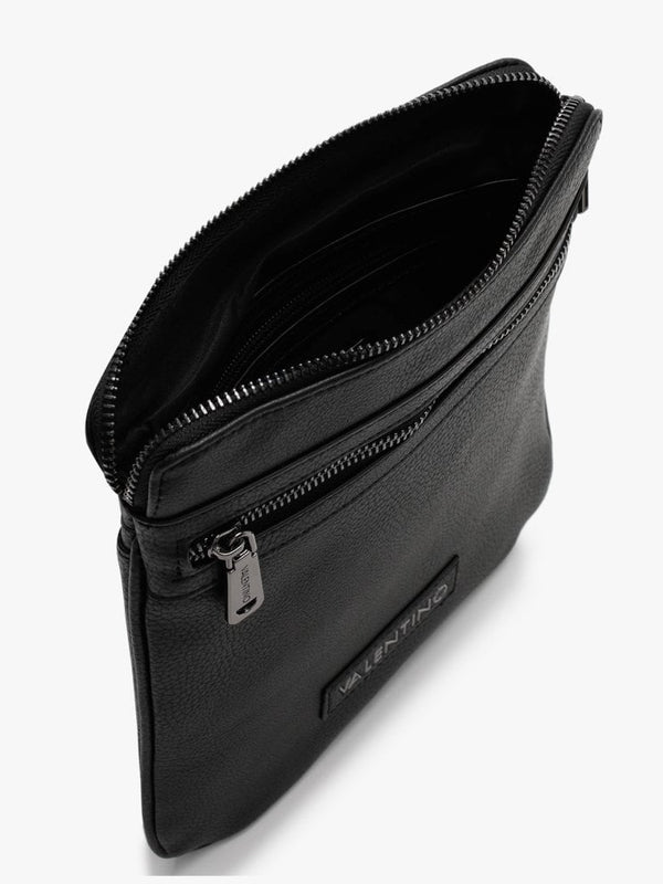 Men’s Alex Black Eco-Friendly Cross-Body Bag