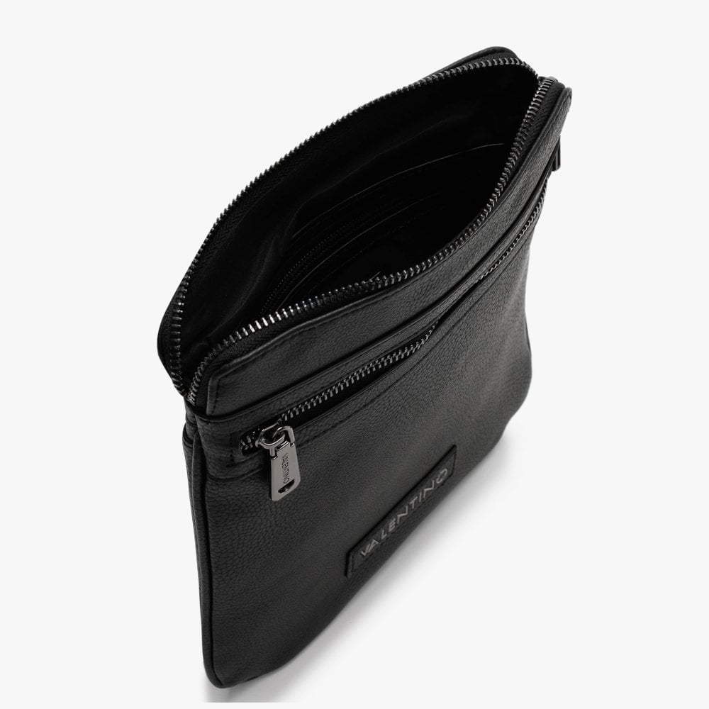Men’s Alex Black Eco-Friendly Cross-Body Bag
