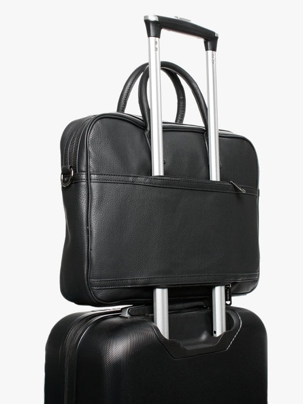 Men’s Alex Black Eco-Friendly Laptop Case