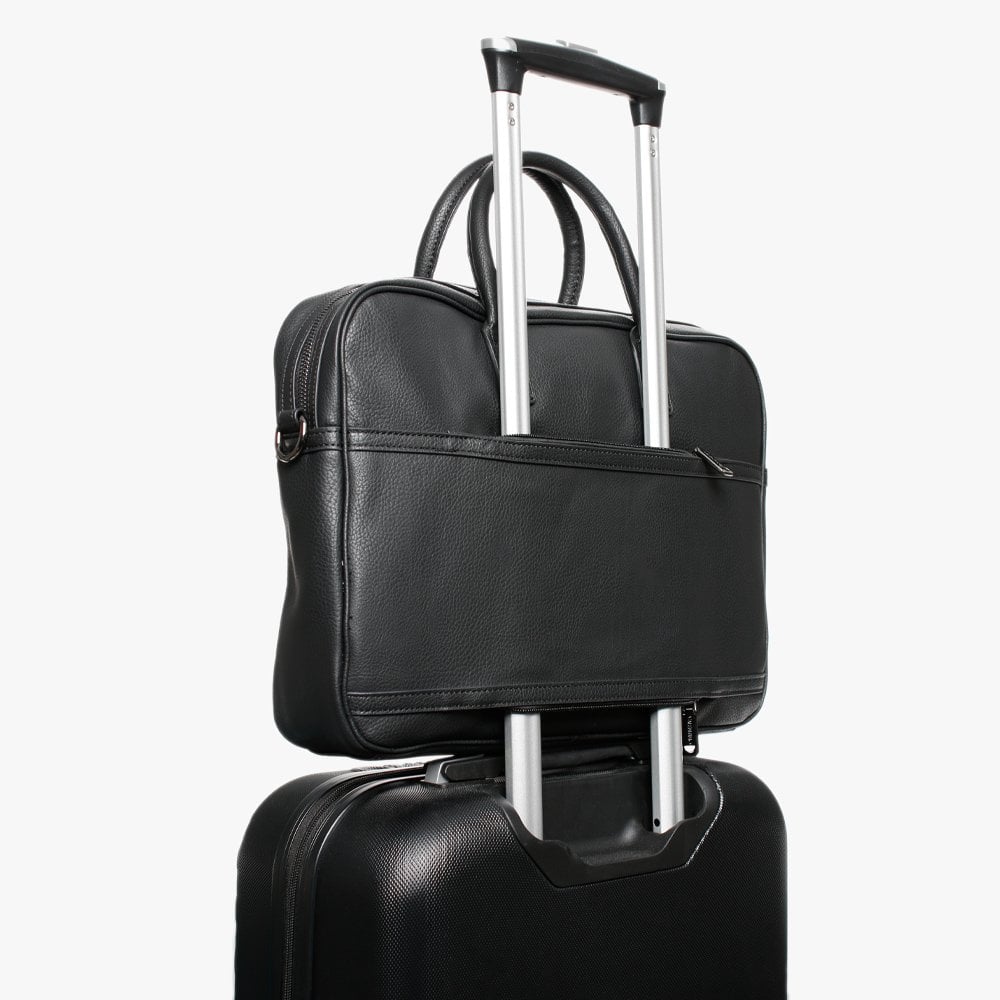 Men’s Alex Black Eco-Friendly Laptop Case
