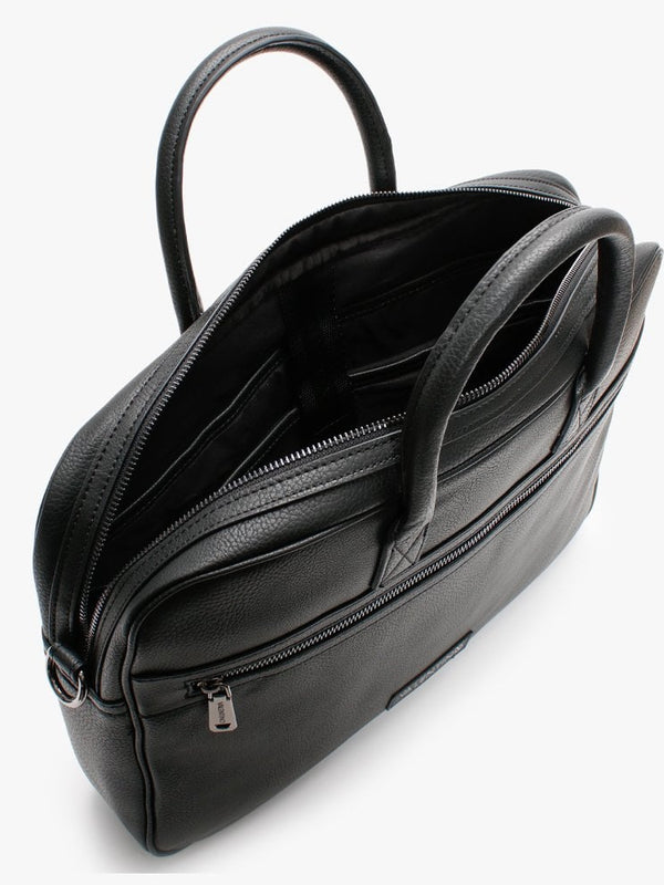 Men’s Alex Black Eco-Friendly Laptop Case