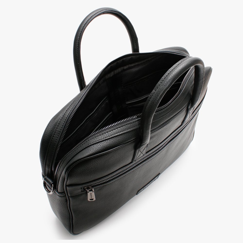 Men’s Alex Black Eco-Friendly Laptop Case