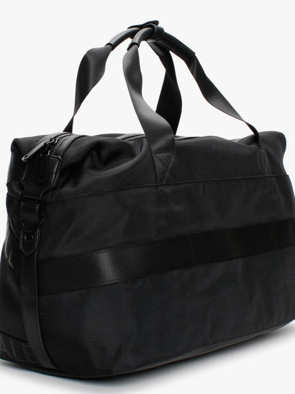 Men’s Klive Black Duffer Weekend Bag