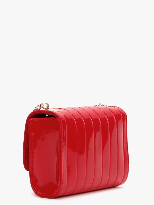 Bongo Twiss Rosso Patent Pochette Bag