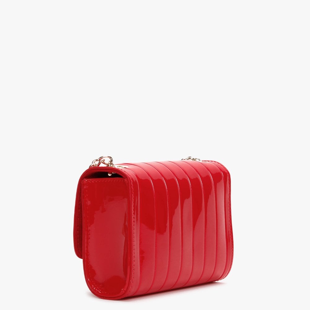 Bongo Twiss Rosso Patent Pochette Bag